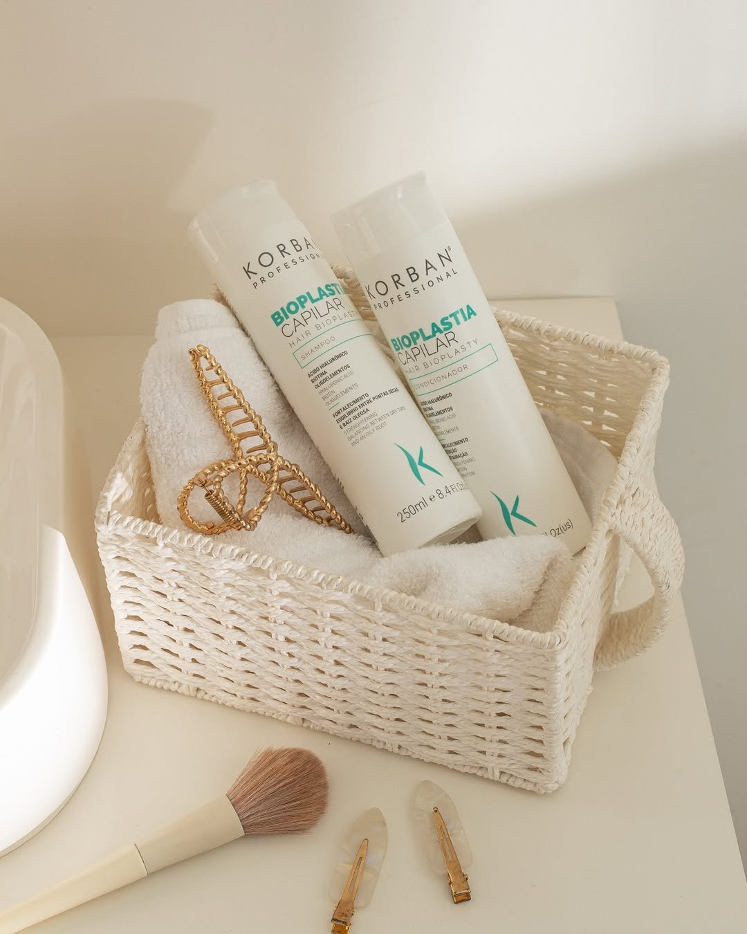 Kit Shampoo e Condicionador Bioplastia Capilar 250ml