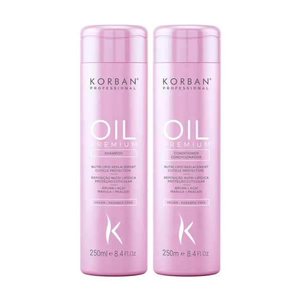 Kit Shampoo e Condicionador Oil Premium 250ml