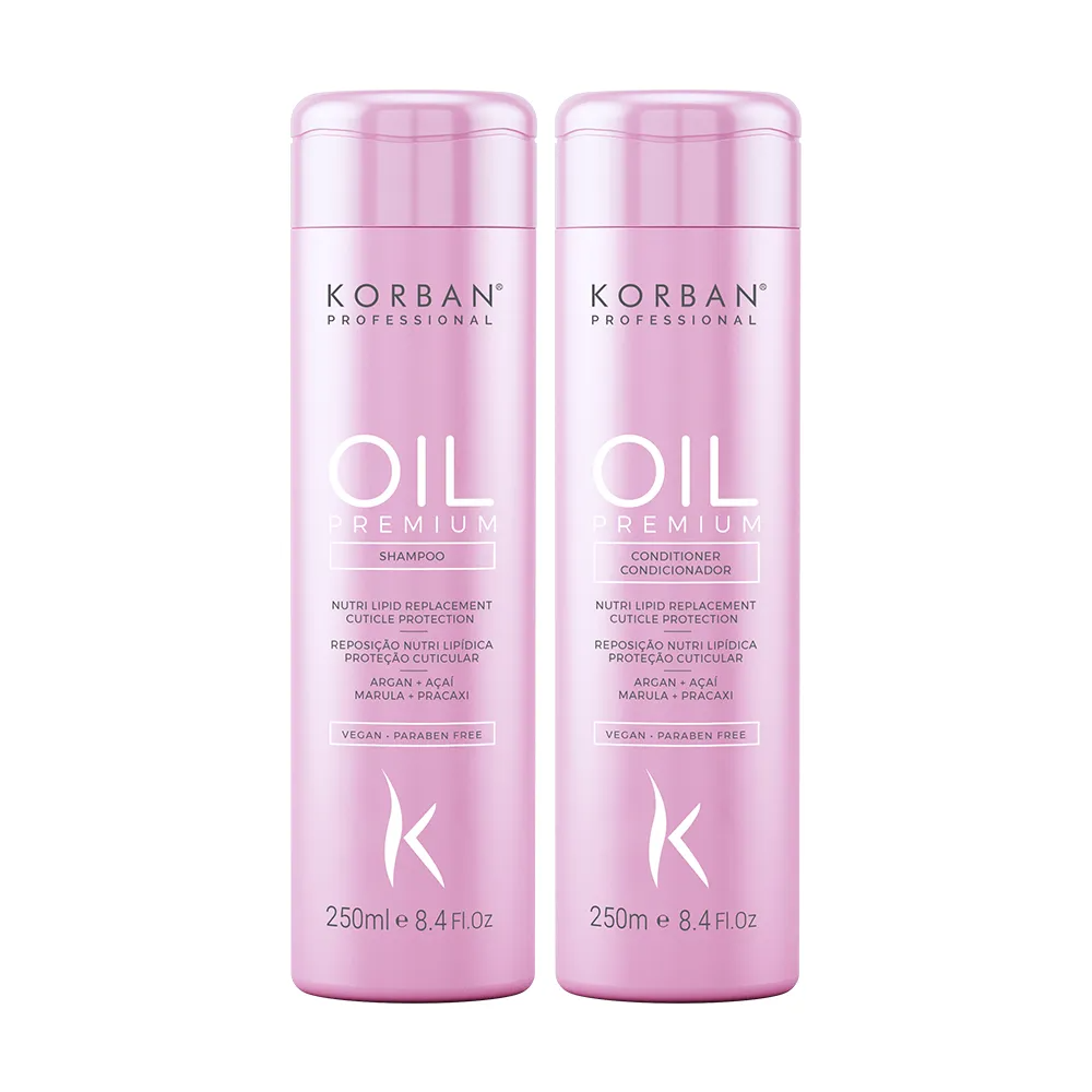 Kit Shampoo e Condicionador Oil Premium 250ml