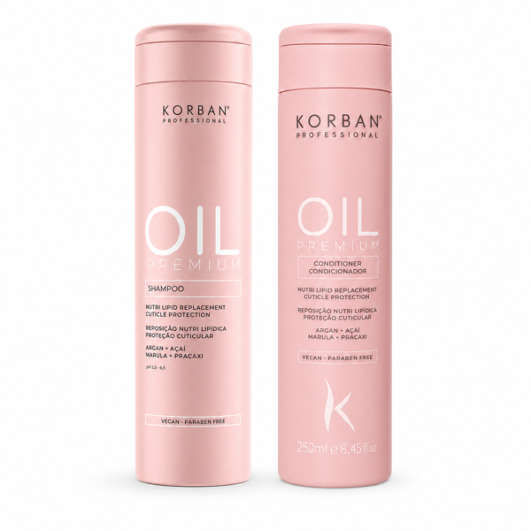 Kit Shampoo e Condicionador Oil Premium 250ml