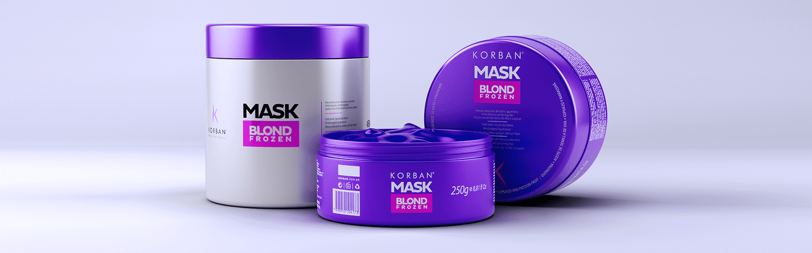 Mask Blond Frozen Korban