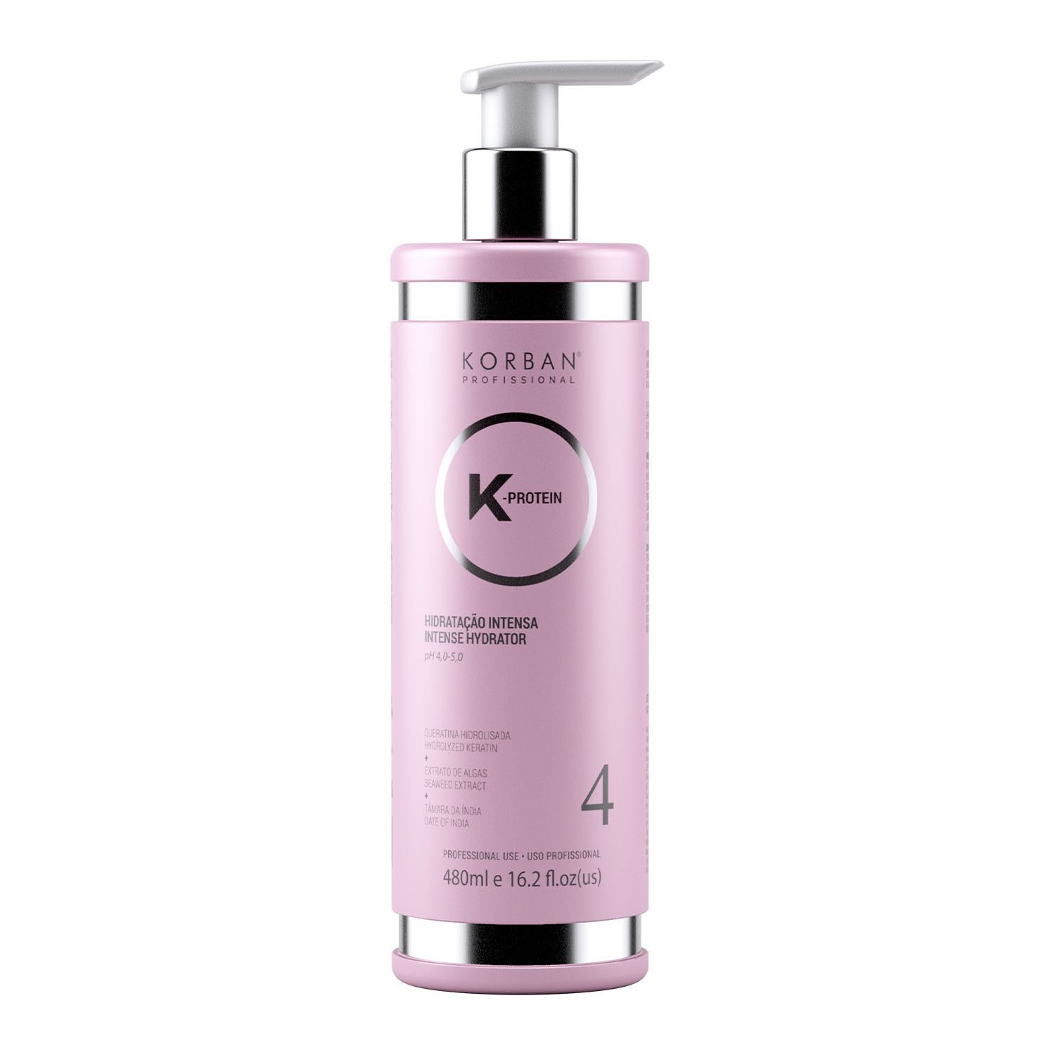 K-Protein Intense Hidrator 480ml - Hidratação Intensa Korban