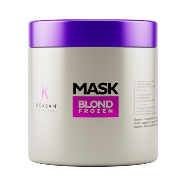 Mask Blond Frozen 450g Korban Professional