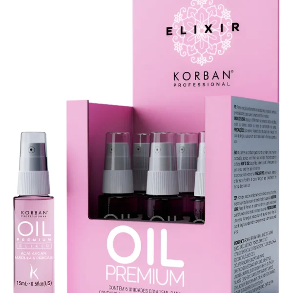 Oil Premium Elixir de Óleos 15ml - 6 unidades
