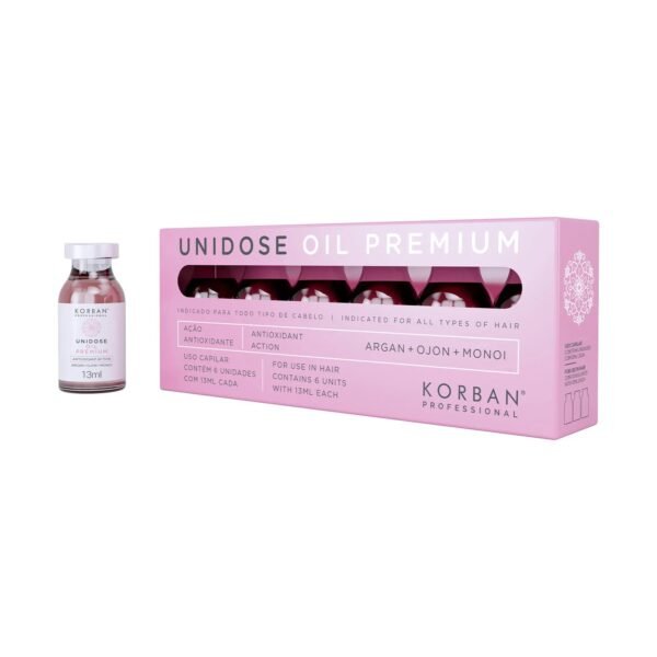 Ampolas de Tratamento Unidose Oil Premium - Cartucho com 6 unidades