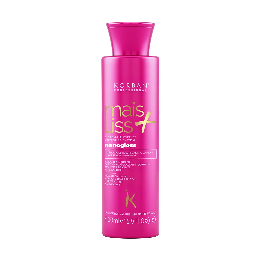 Alisante Mais Liss Nanogloss 500ml Korban Professional