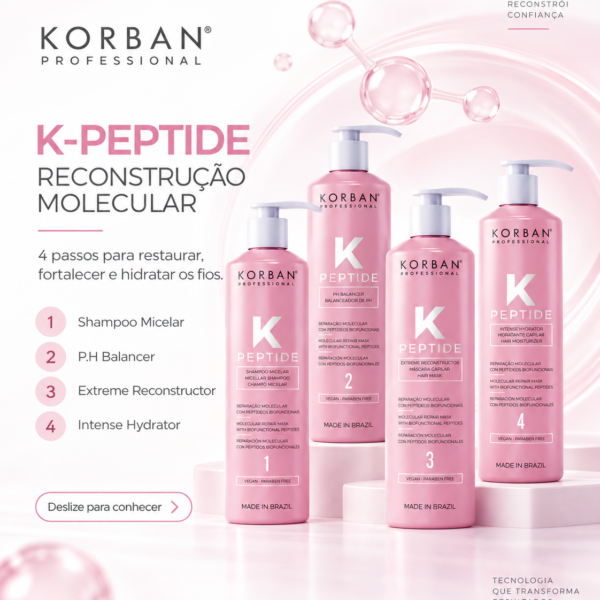 Kit K-Peptide Korban – 450ml