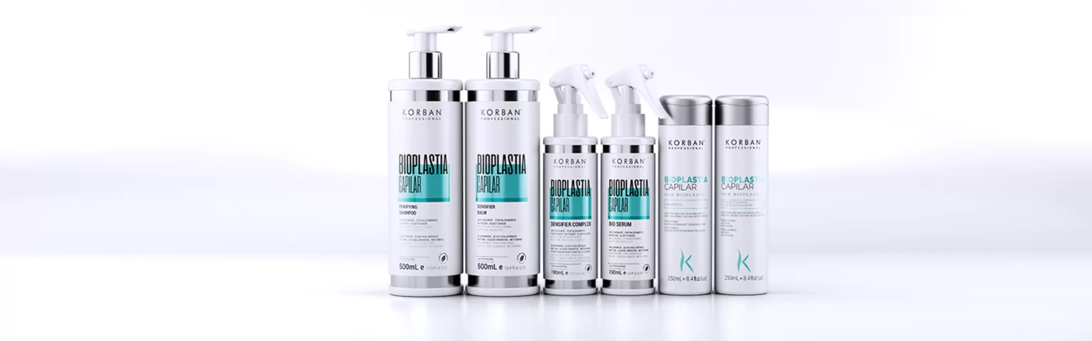 Linha Bioplastia Capilar Korban