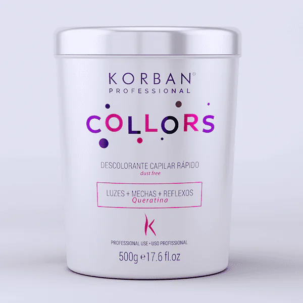 Pó descolorante Korban Collors citado nos resultados de antes e depois
