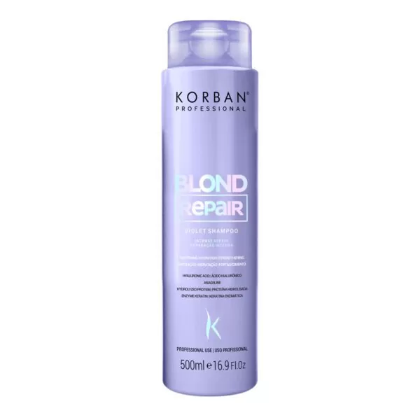 Blond Repair Shampoo 500ml Korban Professional